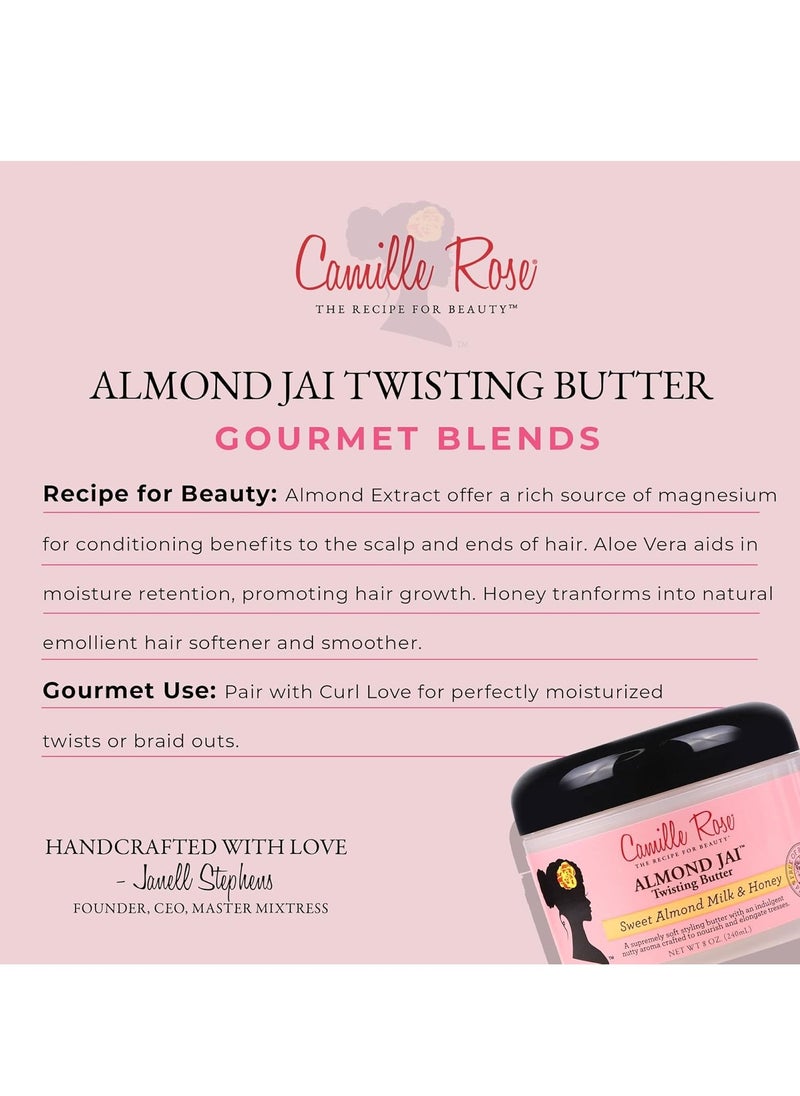 Camille Rose Camille Rose Naturals Almond Jai Twist Hair Butter 240ml  - Image 2
