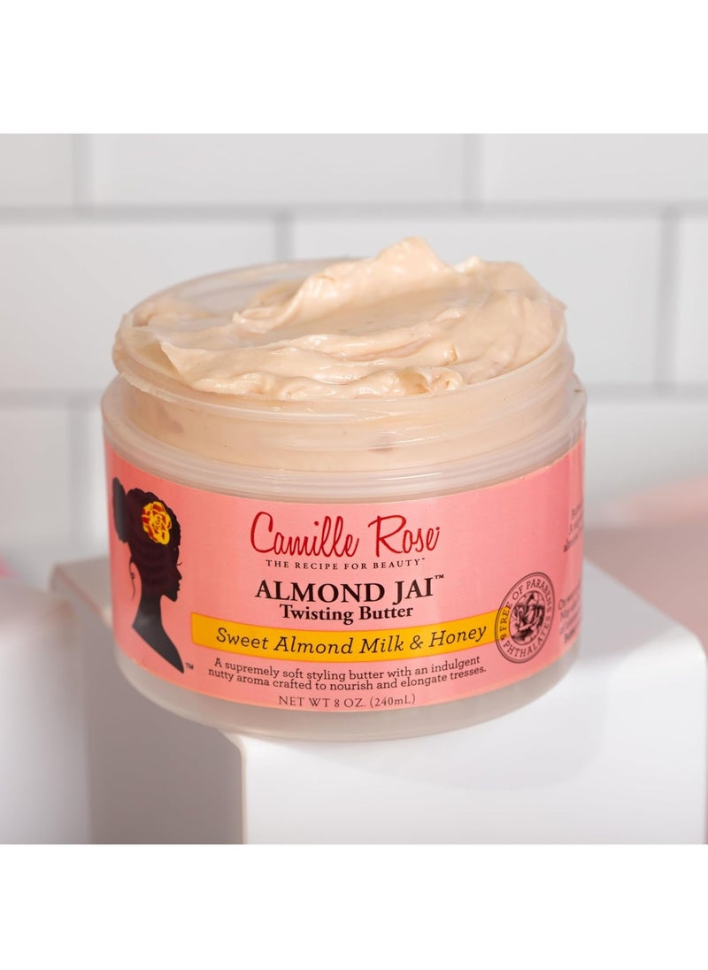Camille Rose Camille Rose Naturals Almond Jai Twist Hair Butter 240ml  - Image 3