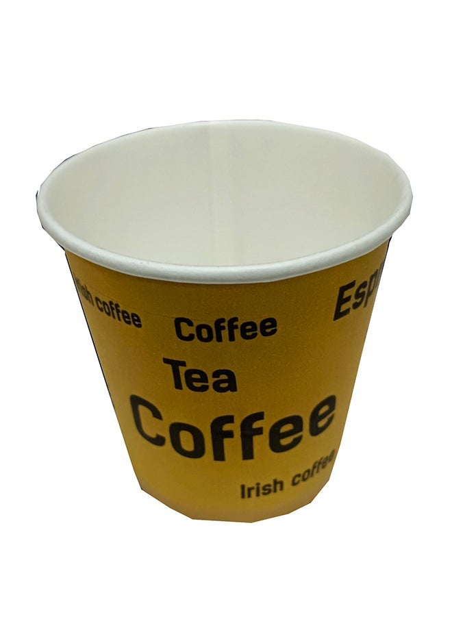 ALSAQER - 250-Pieces Paper Kahwa Cups 2.5oz/Disposable Paper Cup for Cawa, Black Tea and Turkish Coffee - Image 1