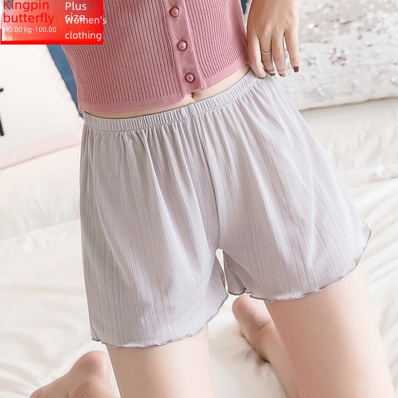 Summer New Loose Safety Shorts for Ladies Nude
