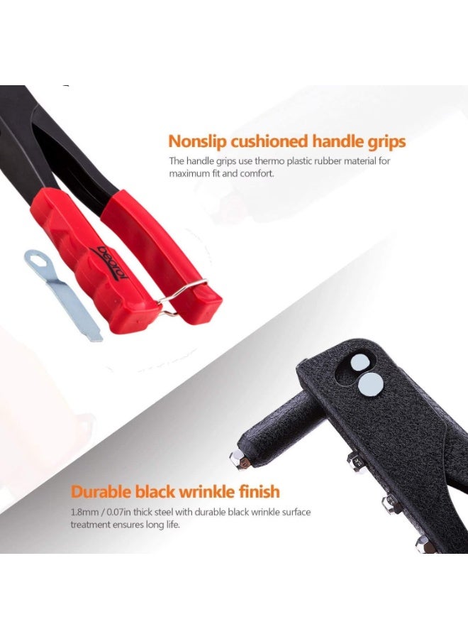 Beorol Rivet Gun Hand Riveter Heavy Duty Professional Pop Riveter Standard Gun - KPNS - Image 2