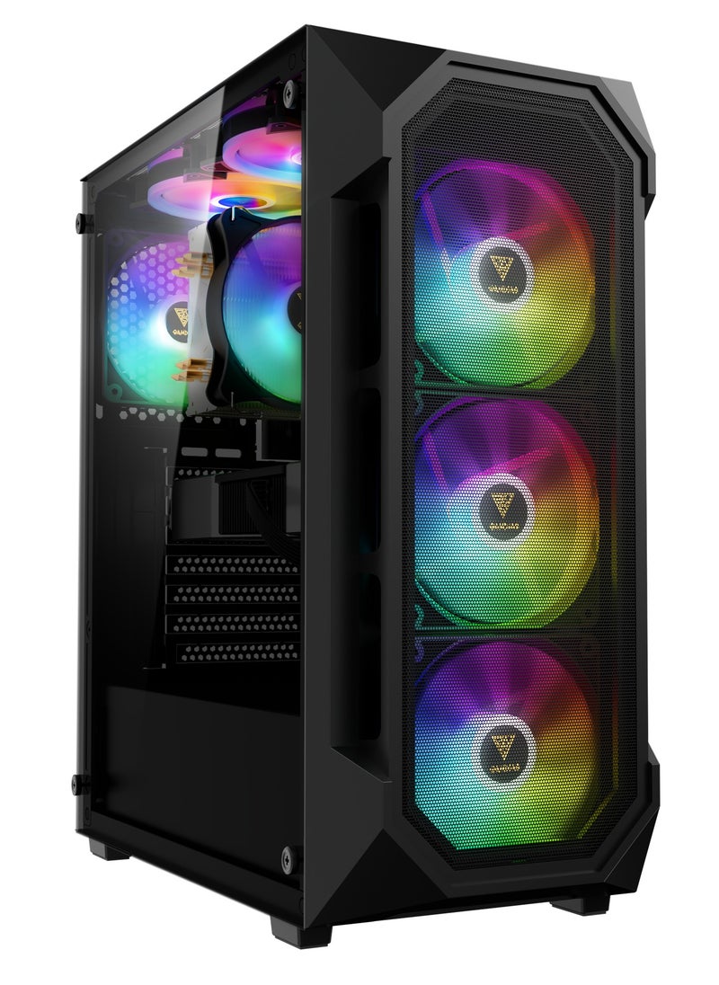 GAMDIAS AURA GC1 ELITE Mesh RGB Mid-tower Case  - Image 1