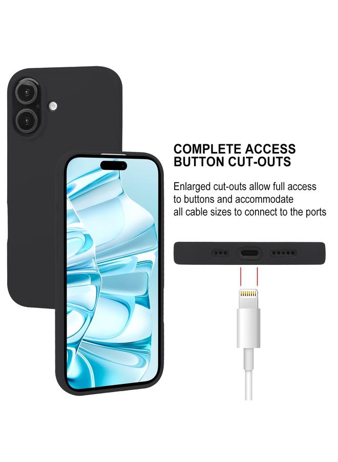 جوسبيري جراب لهاتف iPhone 16 مصنوع من مادة TPU السائلة الناعمة الملمس - Image 5