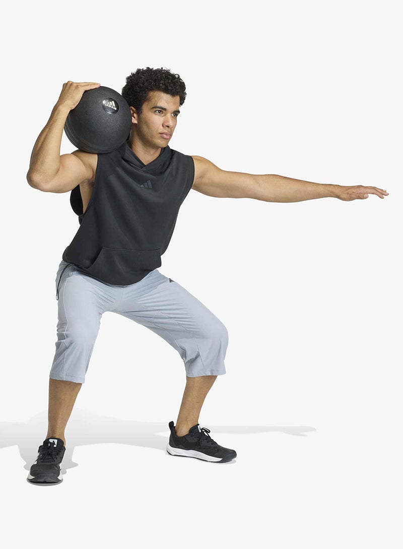 Adidas 3/4 Workout Essentials Flex Woven Sweatpants - Image 5