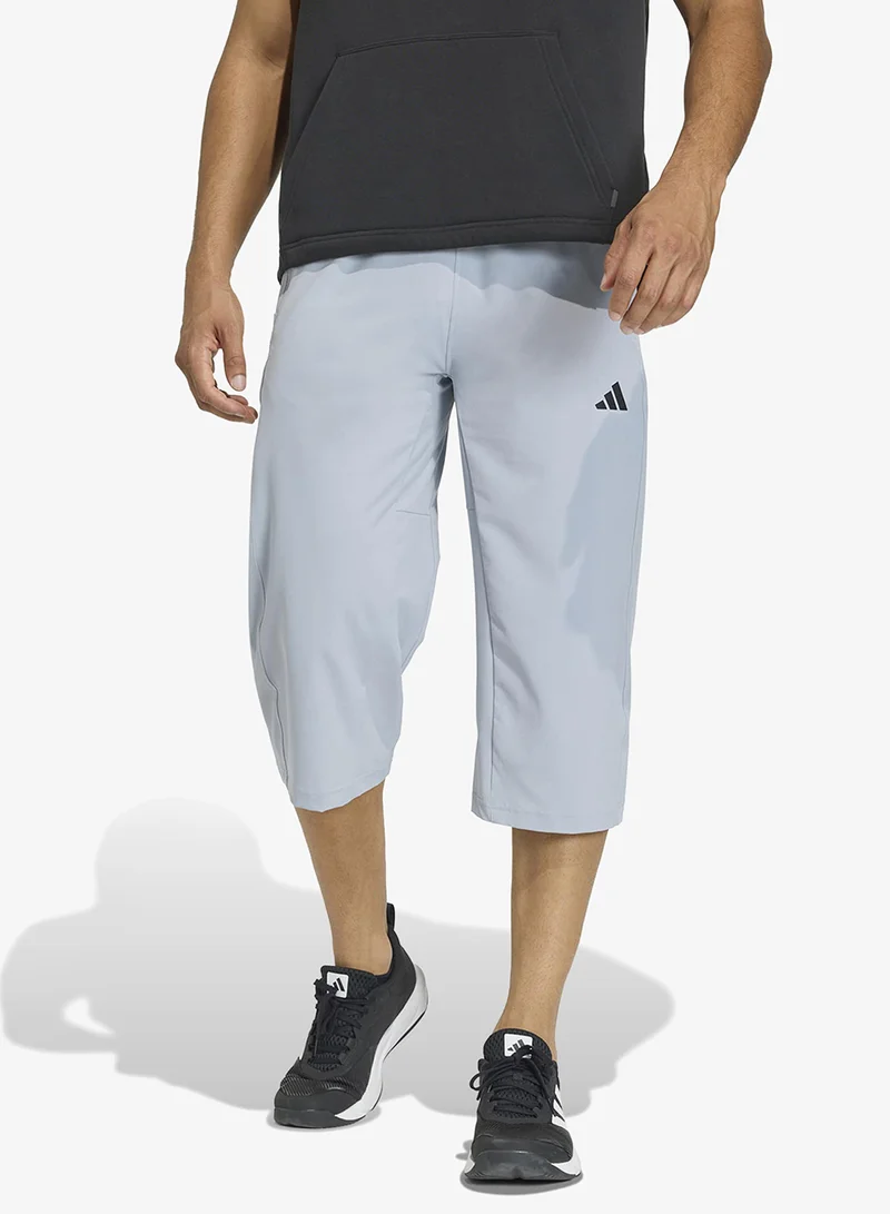 اديداس 3/4 Workout Essentials Flex Woven Sweatpants