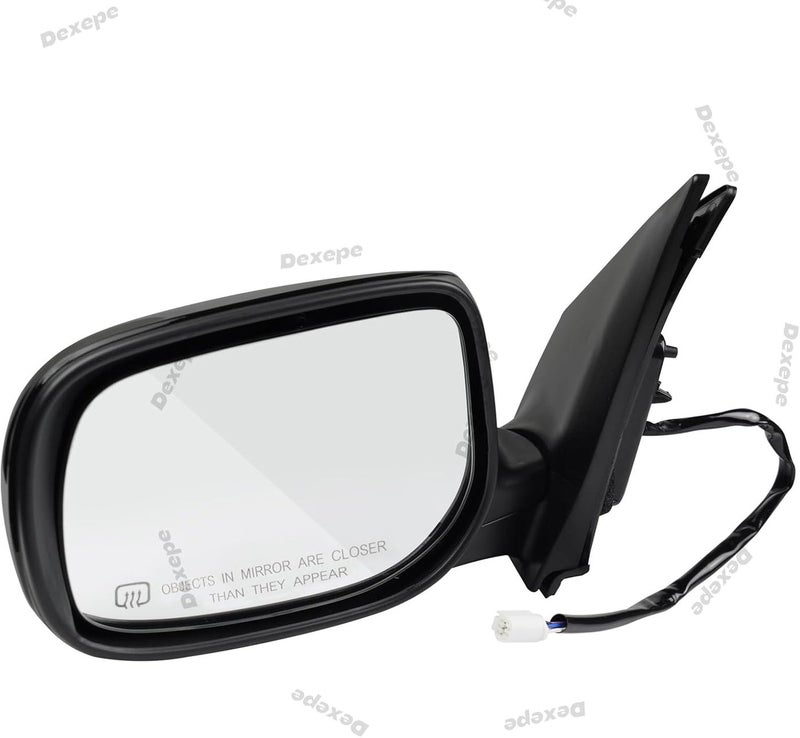 Dexepe Driver Side Mirror Assembly for Toyota Corolla 2009-2013 - Heated Power Adjustable Glass