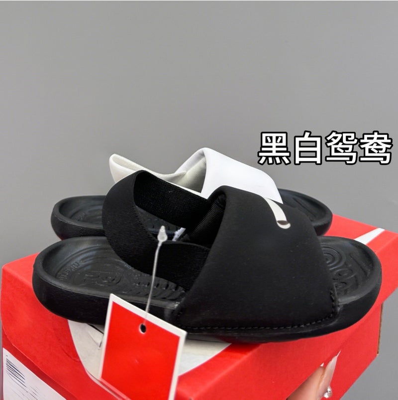 Putian A Generation Of New Nk Cute Children'S Shoes Sandals Slippers Light And Comfortable Black And White Mandarin Duck Toddler - Image 3