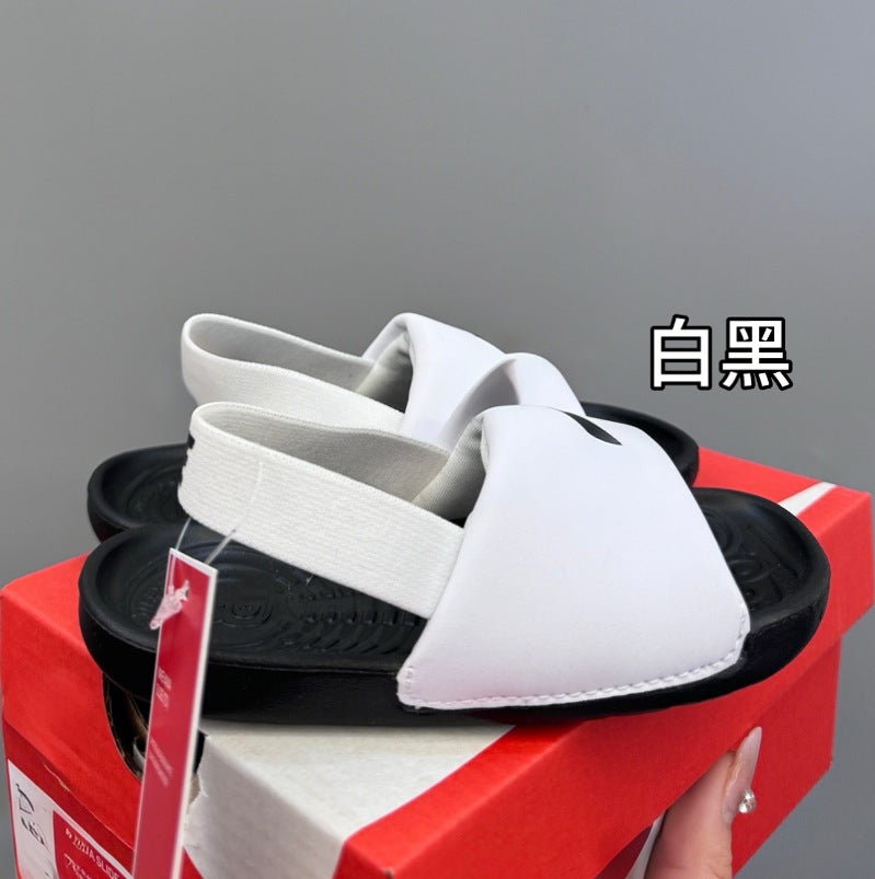 Putian A Generation Of New Nk Cute Children'S Shoes Sandals Slippers Light And Comfortable Black And White Mandarin Duck Toddler - Image 2