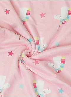 Status Contract Baby Microfiber Super Soft Kids Baby Blanket, Pink,80 X 120 Cm  - Image 3