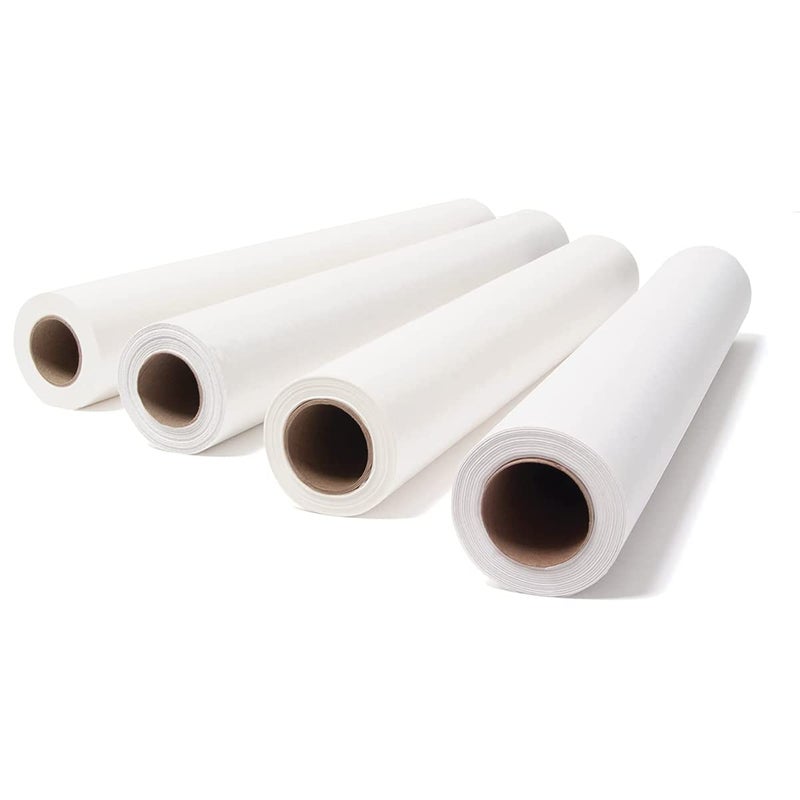 Tidi Avalon Papers Exam Table Paper White 18 x 225 Pack of 12  Barrier Protection  Standard Smooth Paper  Medical Supplies 513 - Image 1