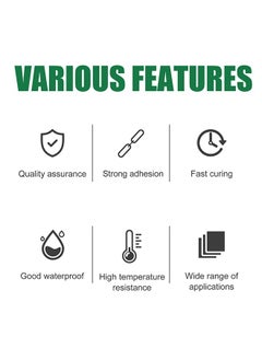 JUE-FISH All-purpose Glue 20g,Nail-free Glue Adhesive Sealant,Nail-Free Glue Waterproof Adhesive Sealant, Multifunctional Adhesive Glue Universal Strong Plastic Glue for Resin Ceramic Metal Glass  - Image 4