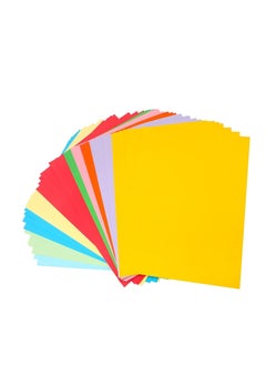 MARKQ 100 Sheets Colored Paper, A4 80gsm Color Paper sheets for Decorating Drawing Origami DIY Arts and Crafts - 10 Assorted Colors, 29.7 cm x 21 cm  - Image 1