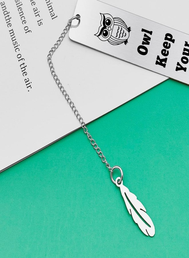Baipilu Thank You Gifts Bookmark Inspirational Gift for Reading Book Lover Bookworm Readers Bookish Owl Bookmark for Adults Friends Coworker Son Daughter Graduation Christmas Birthday Gift for Women Men Teens - Image 5