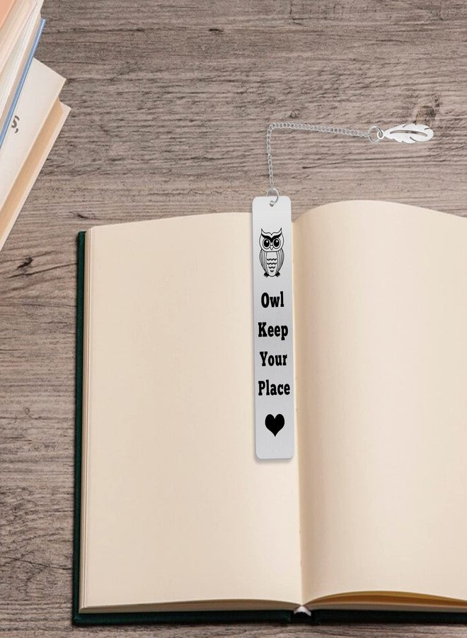 Baipilu Thank You Gifts Bookmark Inspirational Gift for Reading Book Lover Bookworm Readers Bookish Owl Bookmark for Adults Friends Coworker Son Daughter Graduation Christmas Birthday Gift for Women Men Teens - Image 3