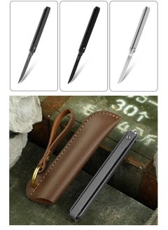 Mechanical folding knife 195mm with leather case, M390 steel material, suitable for outdoor, camping, fishing. - pzsku/Z60D63CDE4FBE1A713D8FZ/45/_/1686495613/e92a3063-0750-42a6-93c8-2f0e60fcbbea