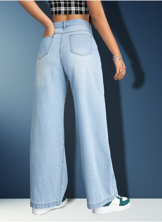 Kotty Kotty Mid Rise Straight Fit Jeans  - Image 4