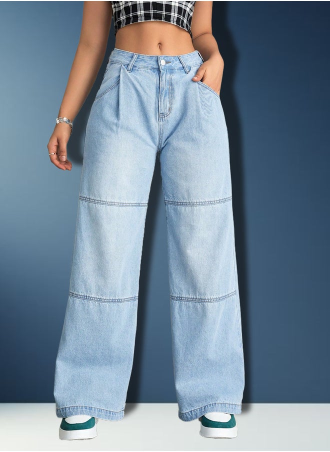Kotty Kotty Mid Rise Straight Fit Jeans  - Image 3