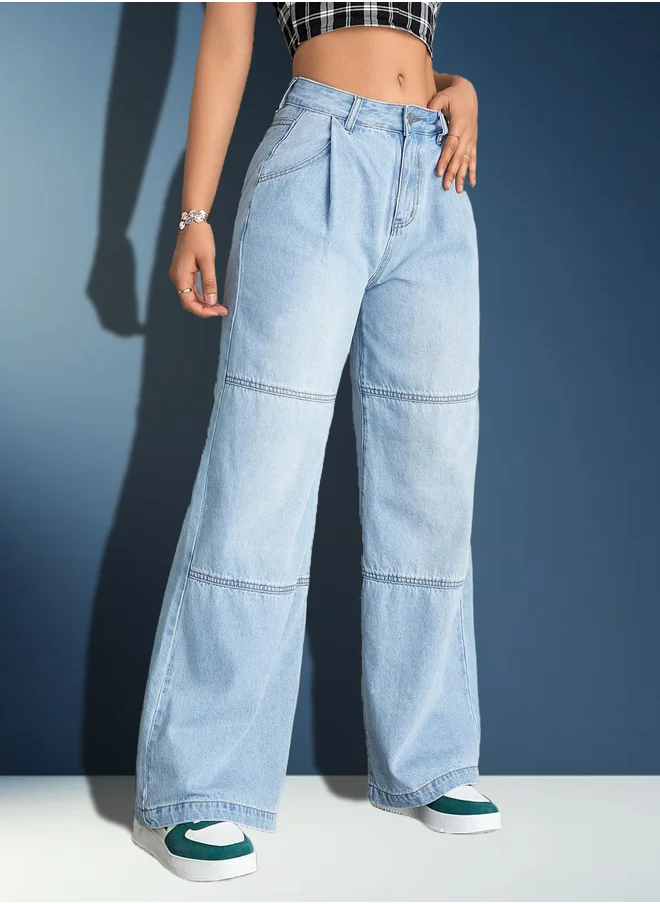 Kotty Kotty Mid Rise Straight Fit Jeans