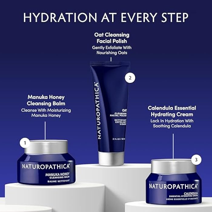 Naturopathica Manuka Honey Cleansing Balm, Manuka Honey Skin care, Makeup Removing Facial Cleanser, Gentle and Hydrating Face Wash, Cleansing Balm 2.8 fl oz - Image 4