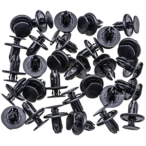 Rexka 30pcs Bumper Cover Fender Liner Splash Shield Push Type Retainer Clip BGV4-56-145 for Mazda 2, Mazda 3, Mazda 6, CX-3, CX-30, CX-5, CX-9, MX-5 Miata BGV456145 - Image 2