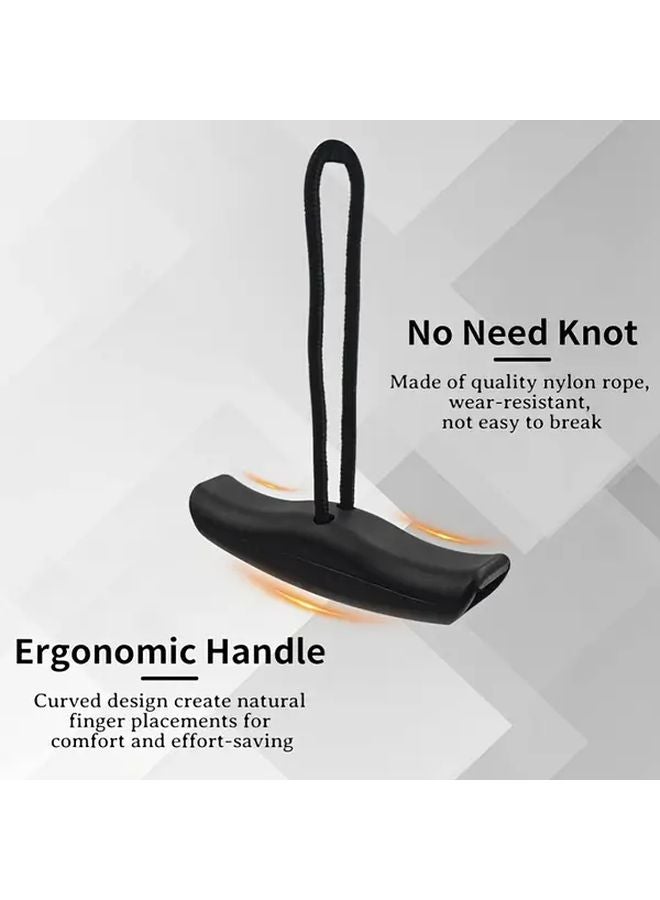 عبوتين من مقابض حمل الكاياك والزورق المتينة بمقابض غير قابلة للانزلاق مع مسامير مرفقة - Image 4