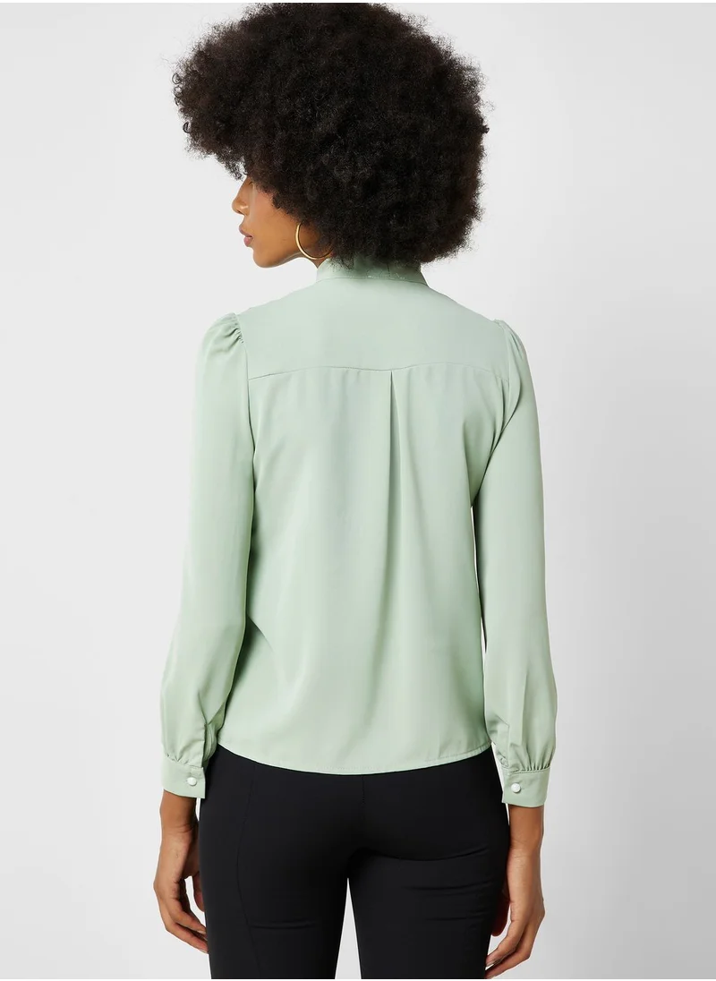 ELLA Ruffle Detail Shirt