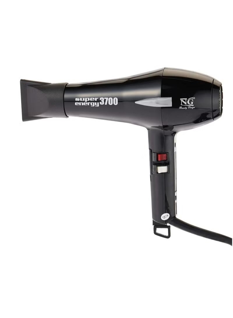 NG مجفف شعر NG الاحترافي، محرك بقدرة 1780 واط لControl التجاعيد، مثالي للاستخدام المهني والشخصي، 3800 - Image 1