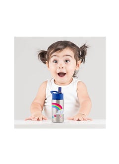 Stephen Joseph Rainbow Printed Water Bottle  - Image 2