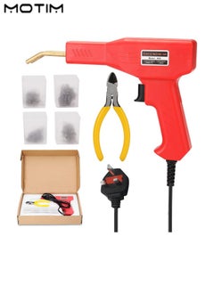 Motim Portable Plastic Welders Machine, Car Bumper Hot Staplers Machine, Staple PVC Car Bumper Repair Kit with Plier, Staples Welding Tool, 4 Types Nails  - Image 4
