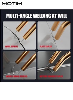Motim Portable Plastic Welders Machine, Car Bumper Hot Staplers Machine, Staple PVC Car Bumper Repair Kit with Plier, Staples Welding Tool, 4 Types Nails  - Image 5