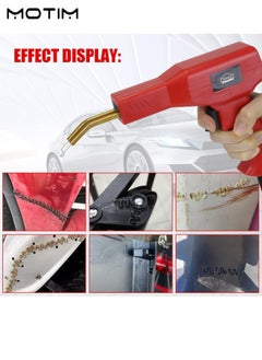 Motim Portable Plastic Welders Machine, Car Bumper Hot Staplers Machine, Staple PVC Car Bumper Repair Kit with Plier, Staples Welding Tool, 4 Types Nails  - Image 3