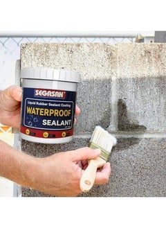 Generic 300g Multi-Purpose Waterproof Crack Sealing Adhesive with Brush, Waterproof Clear Glue for Ceiling Sealing and Gap Filler for Walls and Tiles, Suitable for Wet Areas  - Image 2