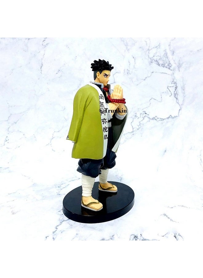 Trunkin - Trunkin Demon Slayer Gyomei Himejima Kimetsu no Yaiba Figure Gyomei Himejima Anime Figurine Standie Weeb Manga Collectible (18 cm) - Image 1
