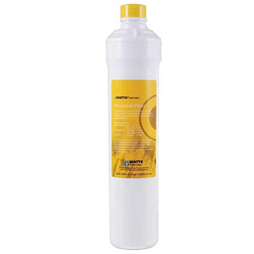 Watts Premier 105351 RO Pure Carbon Pre-Filter, Yellow - Image 1