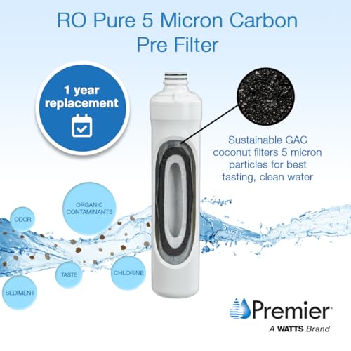 Watts Premier 105351 RO Pure Carbon Pre-Filter, Yellow - Image 2
