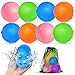 Smirodi Reusable Water Balloons Water Bombs Splash Ball Magnetic Water Ball for Outdoor Games Summer Party8Pcs - Image 4