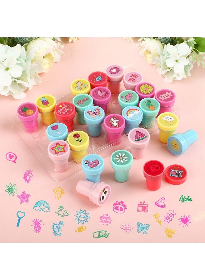Kesote Assorted Stamps For Kids 26Pcs Self-Inking Stamps For Easter Egg Halloween Christmas Stuffers, Birthday Party Favor For Kids, Teacher Stamps - Image 4