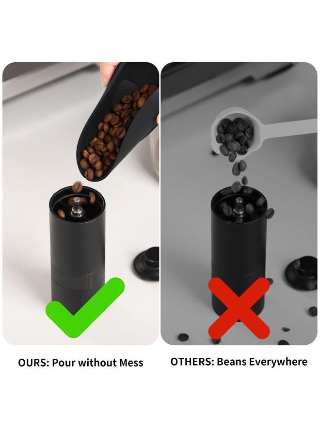 Bincoo Flexible Silicone Coffee Bean Dosing Cup, 2 Pack Weigh Boat Container, No Mess Pouring, Compatible as a Weighing Tray, Coffee Bar Espresso Accessories - Image 2