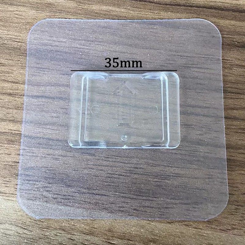 Punch-free Transparent Seamless Hook Multi-functional Household Seamless Patch Claw Buckle Strong Adhesive Hook Female Buckle Coat Hook Custom Dedicated - Image 5