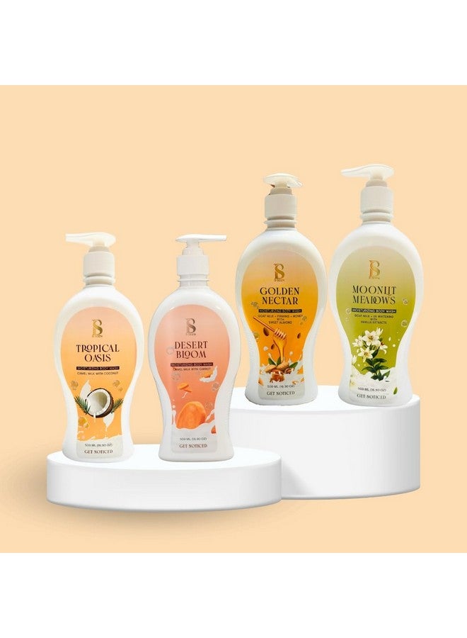 BSEEN B SEEN Desert Bloom Moisturizing Body Wash For Unisex Above 18 Years (Size : 500 ML) - Image 5