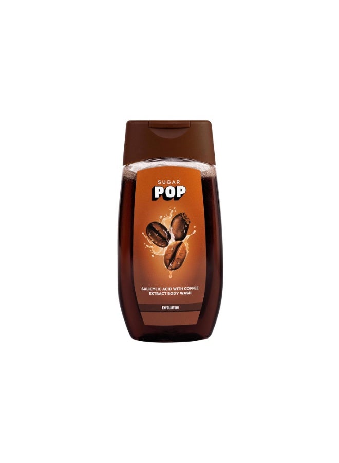 SUGAR POP Salicylic Acid and Coffee Body Wash | Enriched with Salicylic Acid | Exfoliates & Evens Skin Tone | Anti-Inflammatory | 250ml - Image 1