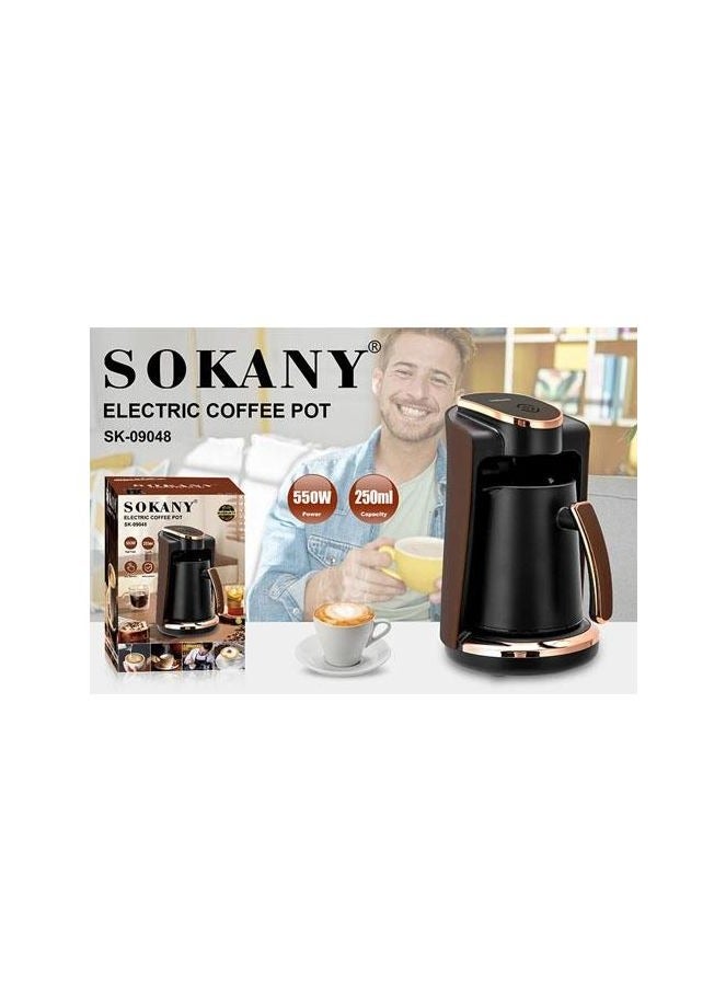 sokany Sokany Turkish Coffee Maker with Automatic Separation System 250ml 550W - SK-09048 - Image 2