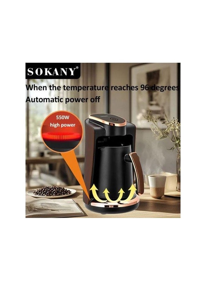 sokany Sokany Turkish Coffee Maker with Automatic Separation System 250ml 550W - SK-09048 - Image 3