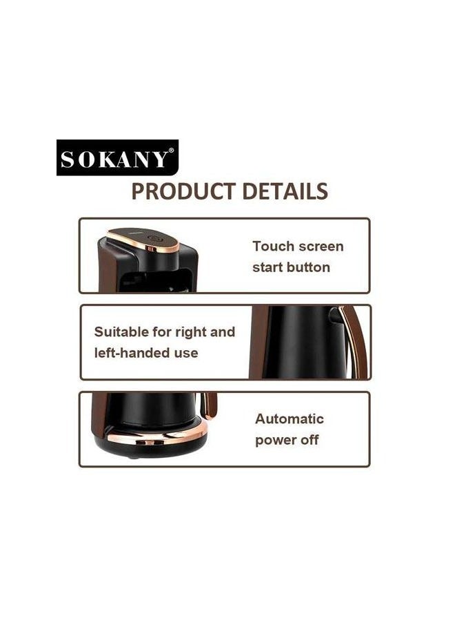 sokany Sokany Turkish Coffee Maker with Automatic Separation System 250ml 550W - SK-09048 - Image 5