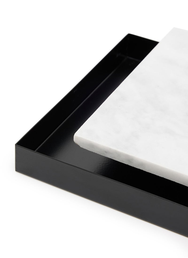 Simply Kitchen Marble Tray Square 19.5X19.5Cm  - Image 4