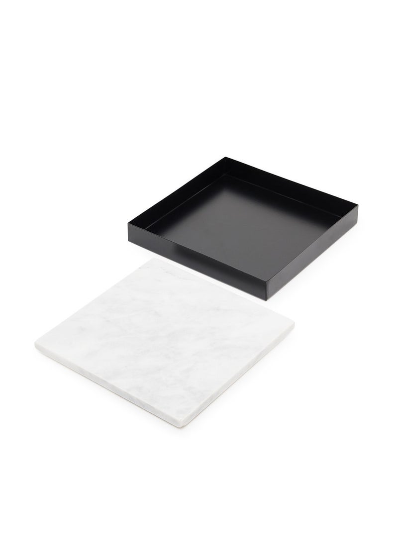 Simply Kitchen Marble Tray Square 19.5X19.5Cm  - Image 3