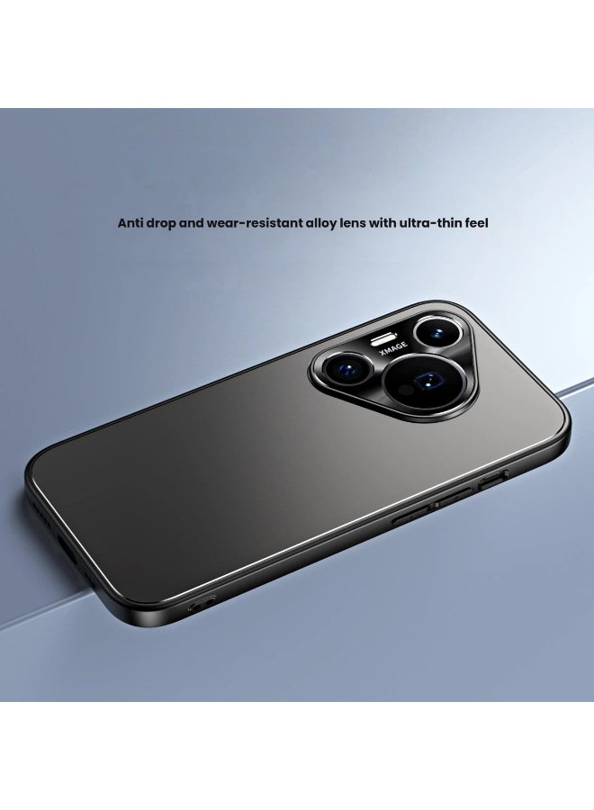 عام مناسبة لهواوي بورا 80 أولترا / 80 برو / برو+ / 80 جراب هاتف المحمول متجمد عدسة شاملة الهاتف المحمول الغطاء الواقي - Image 3