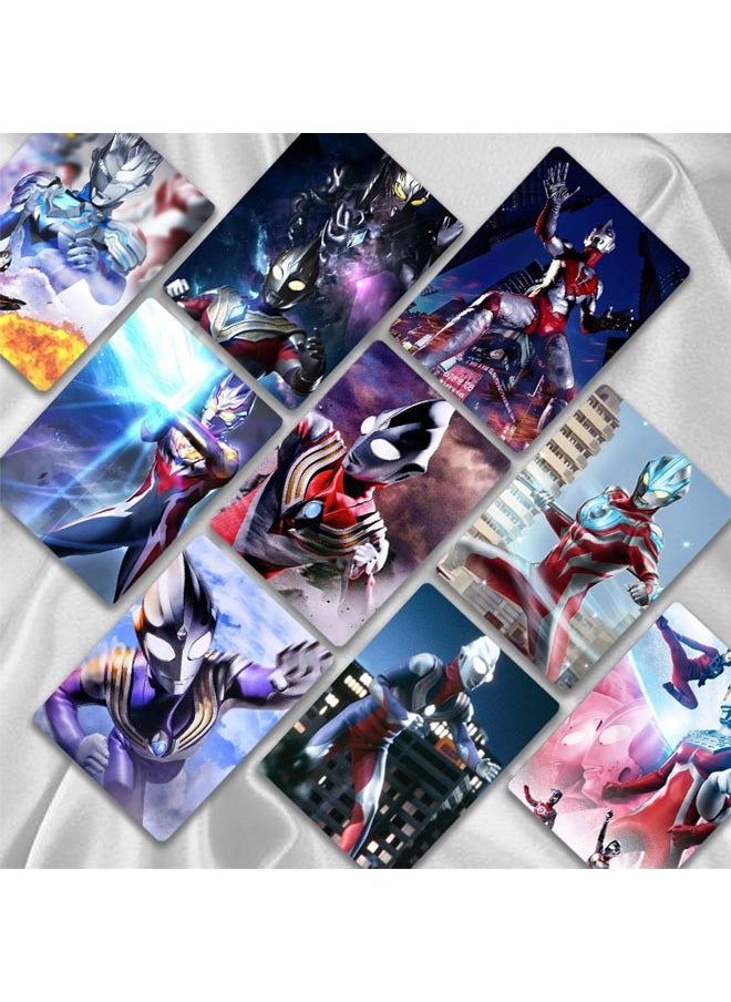 EHOME 50 boxed anime Ultraman non-repeating laser lomo card collection card postcards  - Image 4