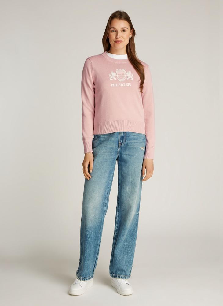 TOMMY HILFIGER - Graphic Crew Neck Sweatshirt - Image 1
