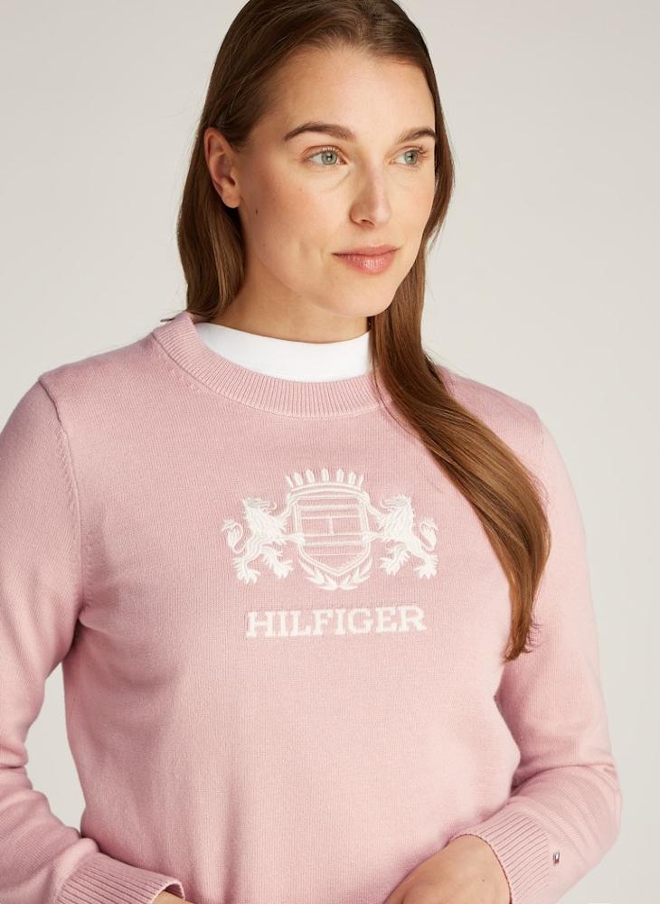 TOMMY HILFIGER - Graphic Crew Neck Sweatshirt - Image 1